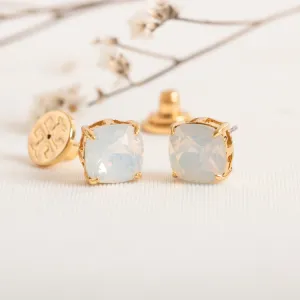 Vintage Crystal Stud Earrings