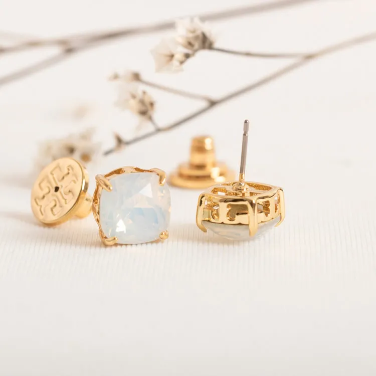 Vintage Crystal Stud Earrings