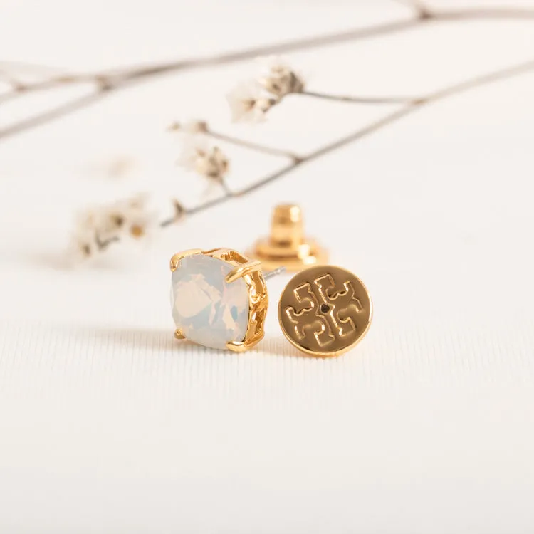Vintage Crystal Stud Earrings