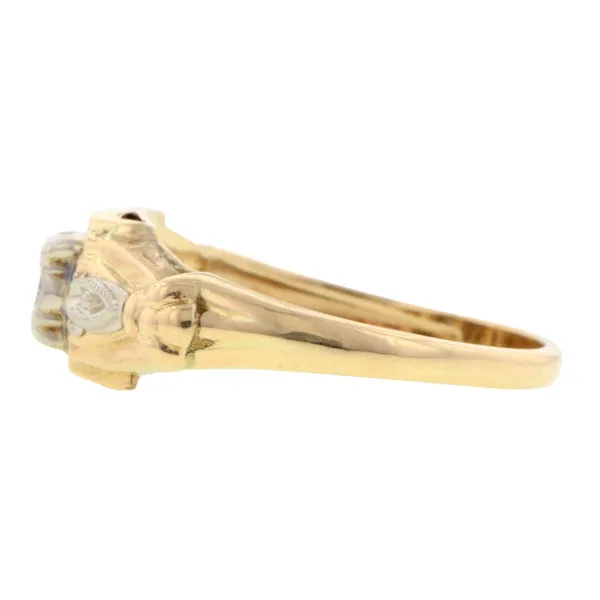 Vintage Diamond Engagement Ring, SC 0.03ct