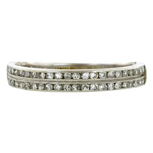 Vintage Diamond Wedding Band Ring