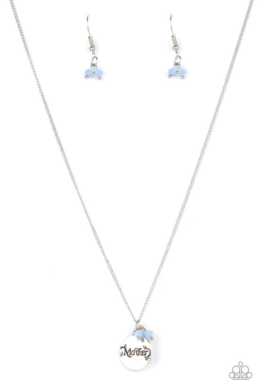 Warm My Heart Blue Paparazzi Necklace