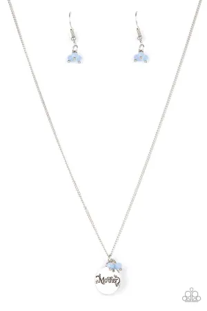 Warm My Heart Blue Paparazzi Necklace