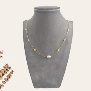 White Pearl Necklace