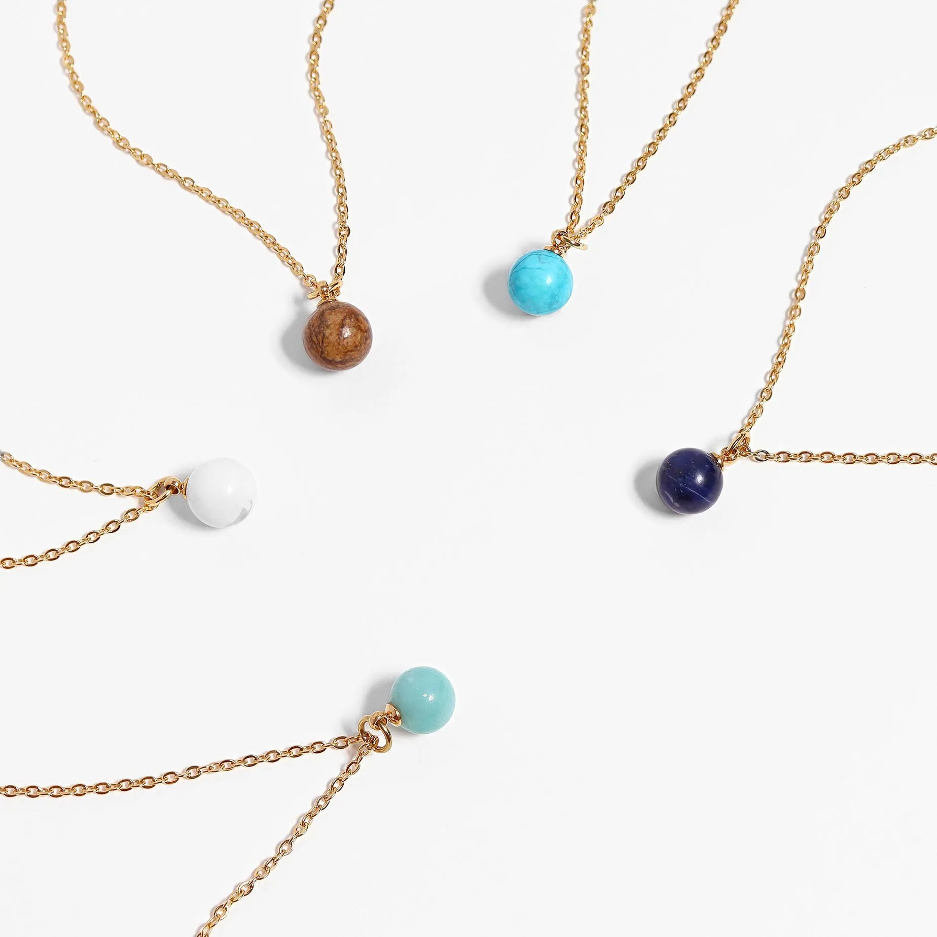 WJW - Semi Precious Natural Stone Charms