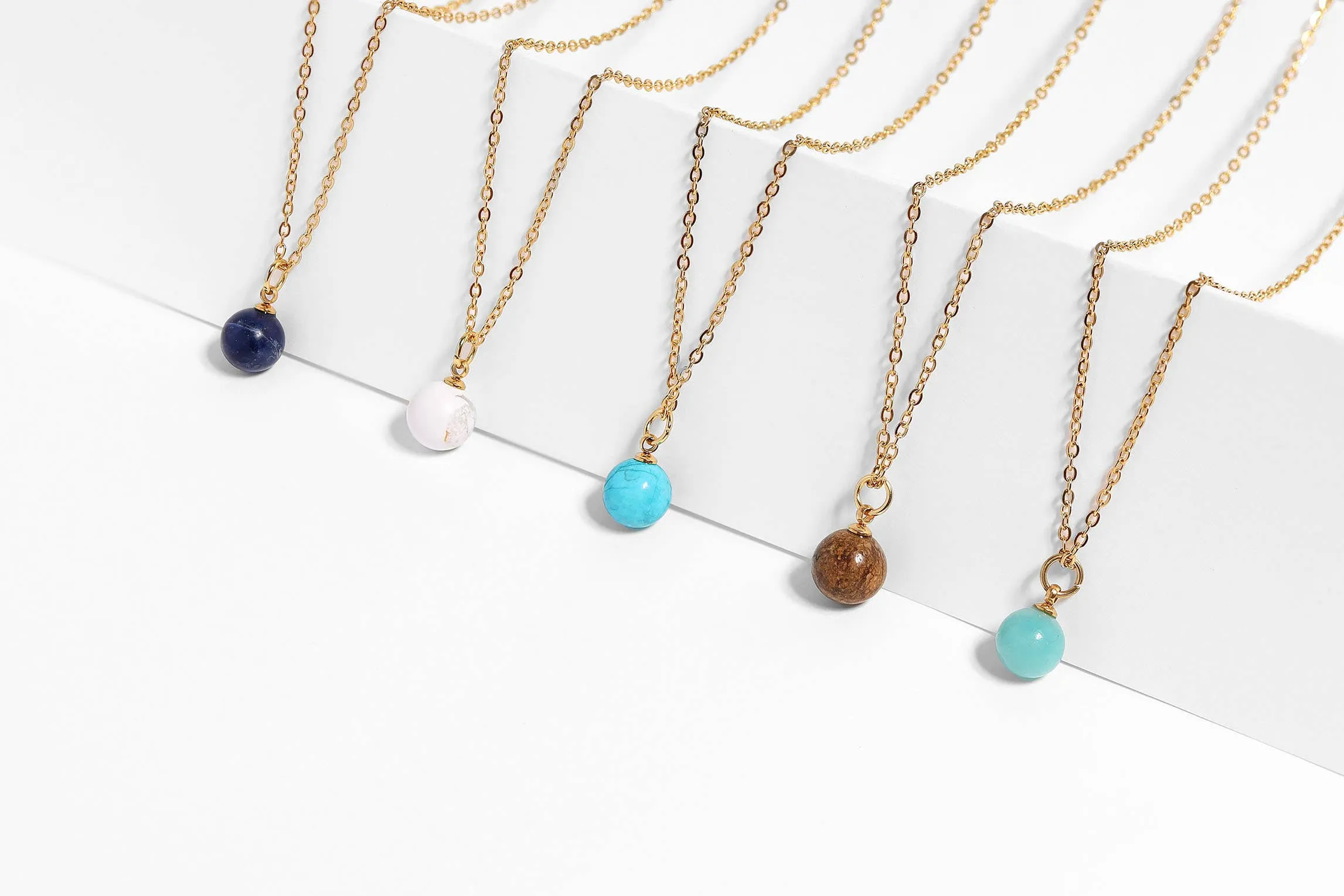 WJW - Semi Precious Natural Stone Charms