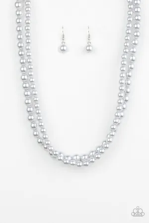 Woman of the Century Silver Paparazzi Necklace