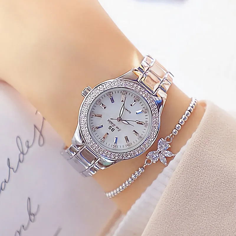 Women's Crystal Patterned Watch