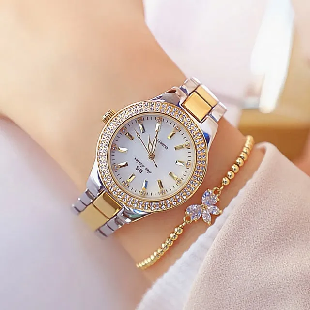 Women's Crystal Patterned Watch