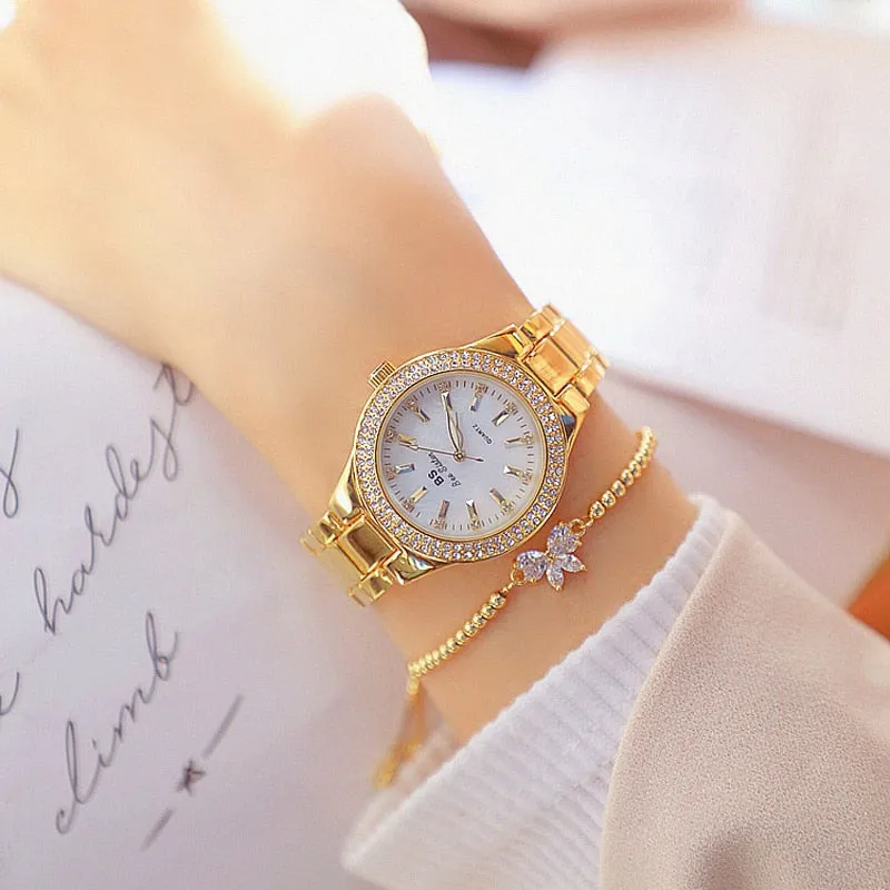 Women's Crystal Patterned Watch