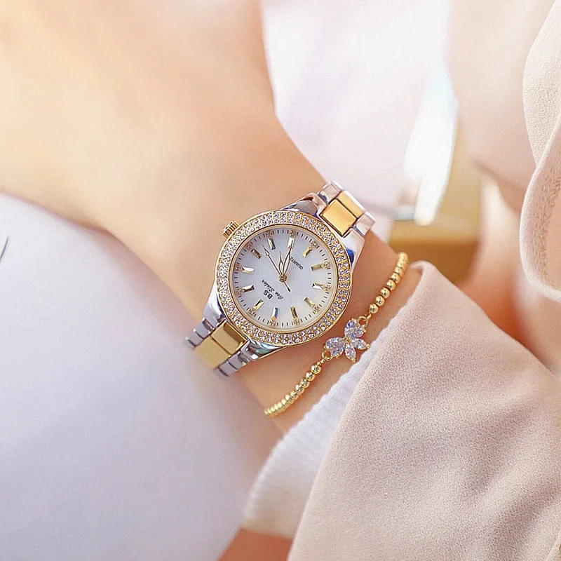 Women's Crystal Patterned Watch