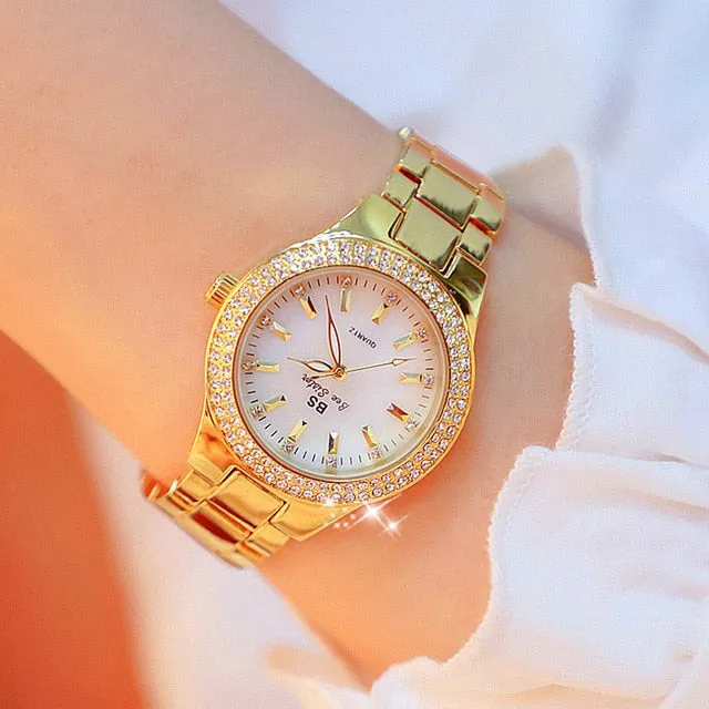 Women's Crystal Patterned Watch