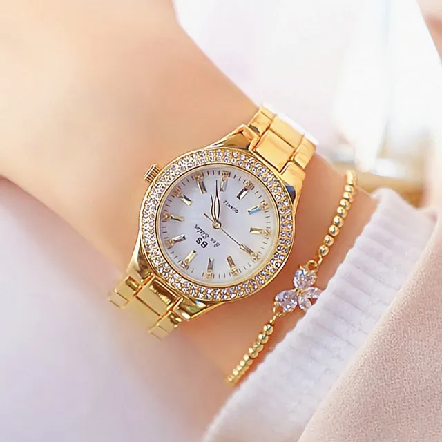 Women's Crystal Patterned Watch