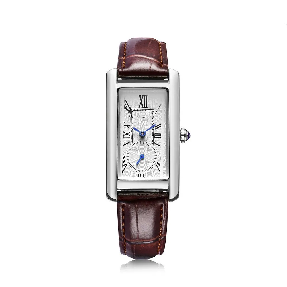 Women's Rectangular Dial Elegant Watches