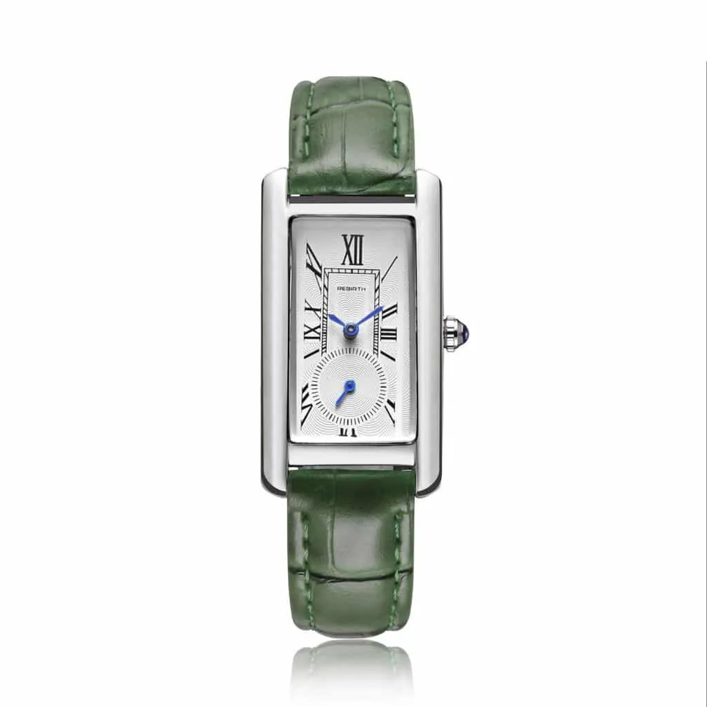 Women's Rectangular Dial Elegant Watches