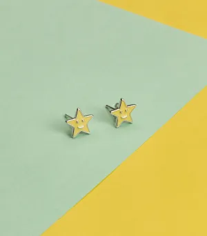 Yellow Star Tops (Silver)
