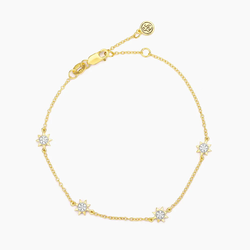 You Are My Sunshine Chain Bracelet