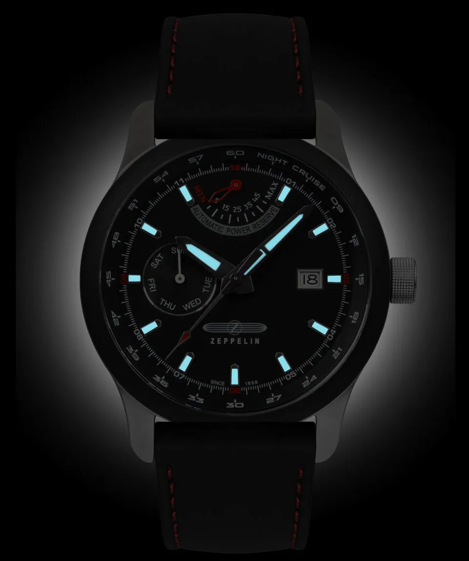Zeppelin Night Cruise Automatic Watch