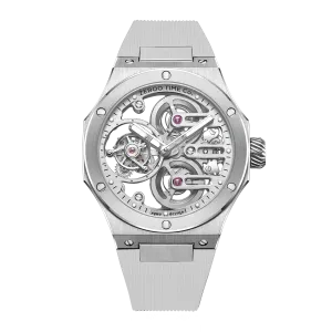ZEROO T8 THE ORION FULL SKELETON TOURBILLONMANUAL TOURBILLON WATCH FOR GENTS - ZT008SWW